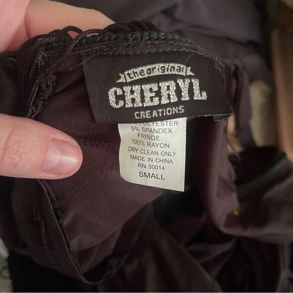 Mini Dress SZ SM All-Over Fringe Black - Flapper 1920s Gatsby Burlesque Art Deco - Picture 6 of 8